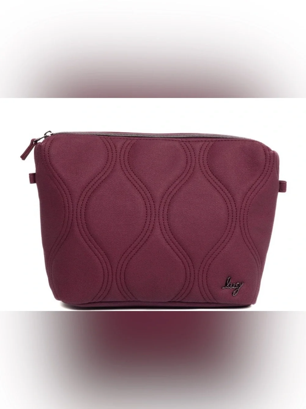 Lug Matte Lux Pouch Wine NWT